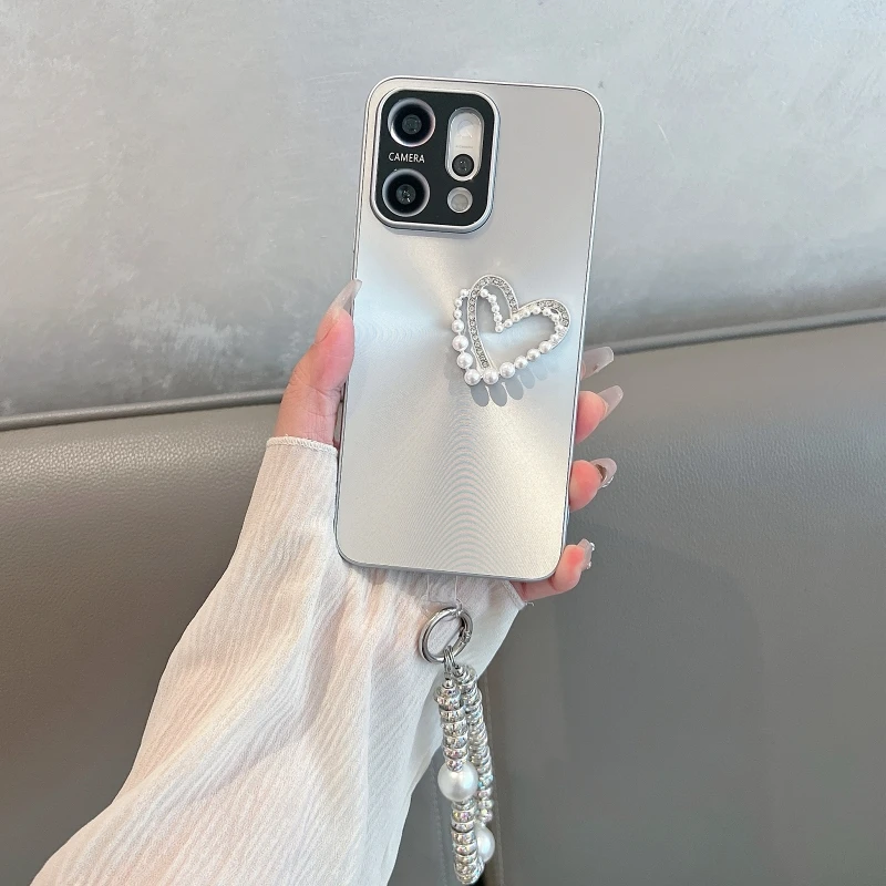 适用opporeno14手机壳新款reno14pro创意爱心防摔保护壳