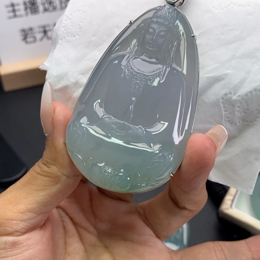 【闪购商品】颈饰18K金镶嵌翡翠7****7翡翠