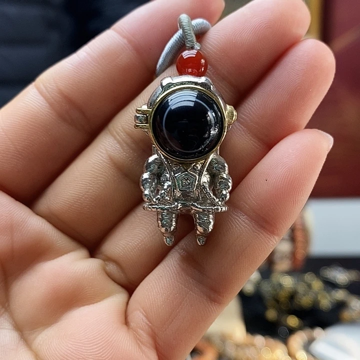 玛瑙/玉髓合金颈饰