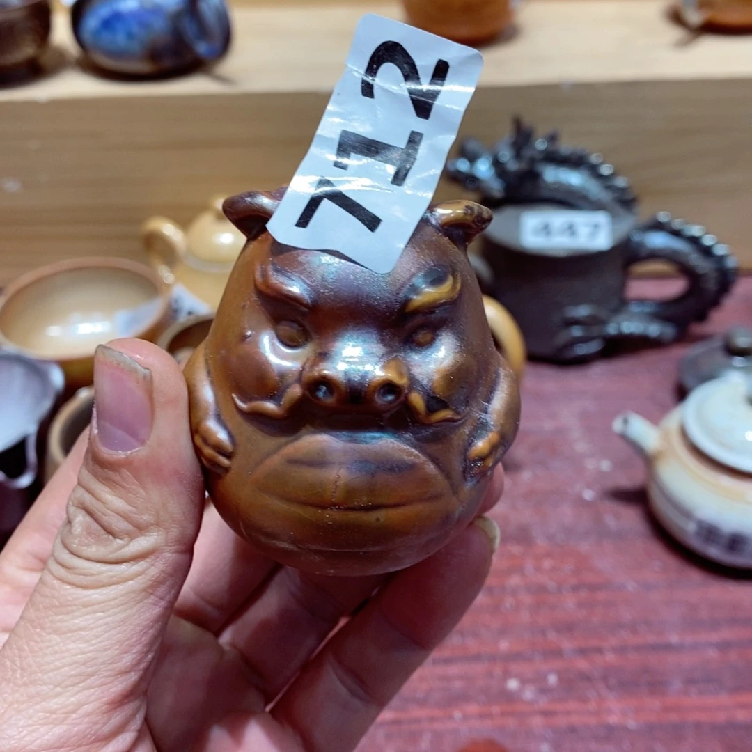 柴烧茶具陶瓷杯子