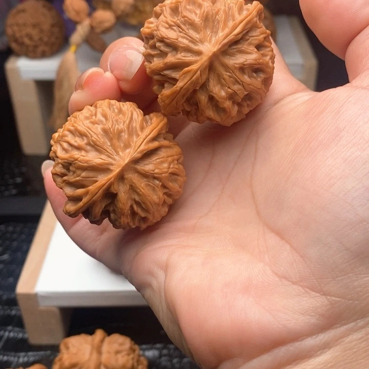 时***子把件文玩核桃苹果