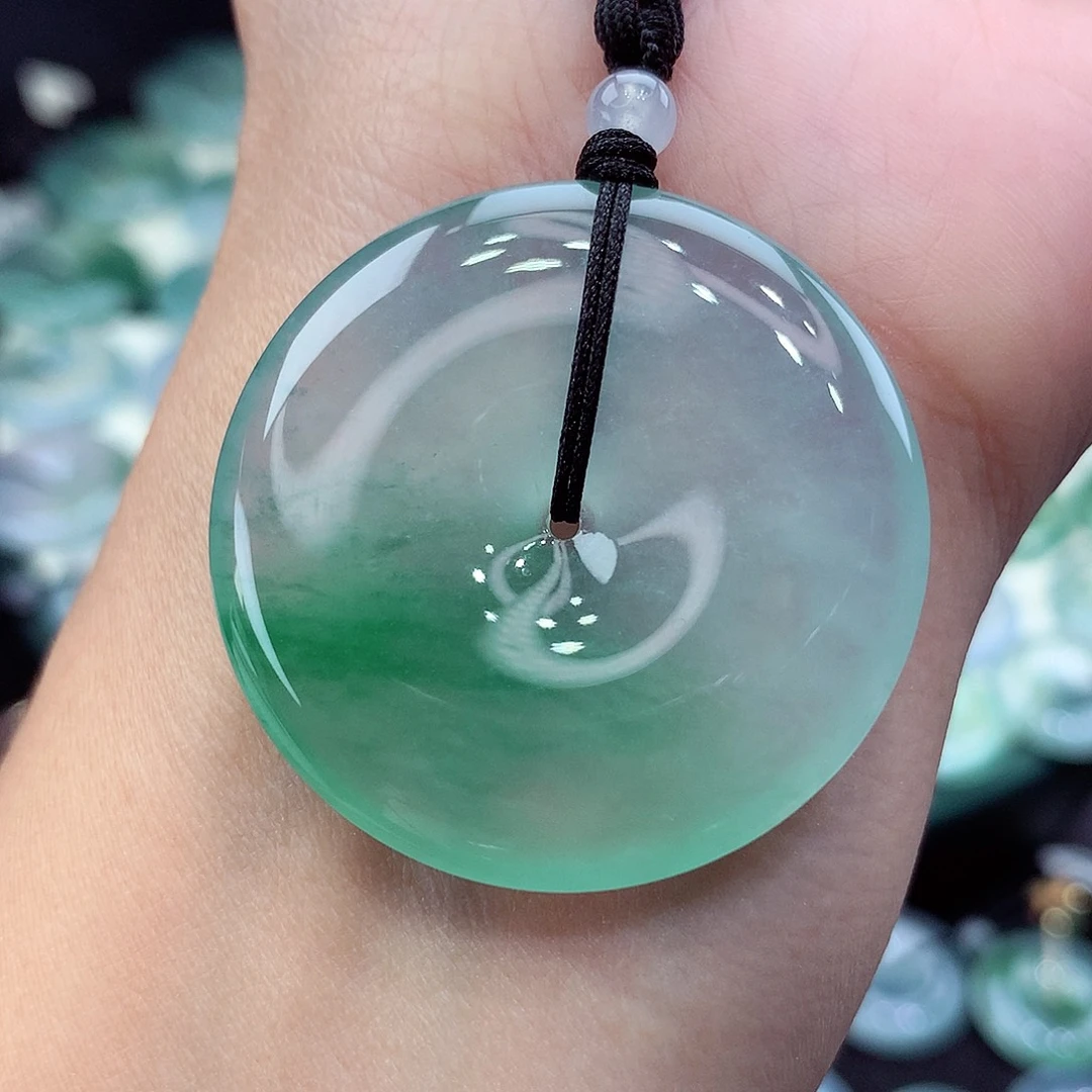 颈饰未镶嵌翡翠编号92尺寸37.5-6