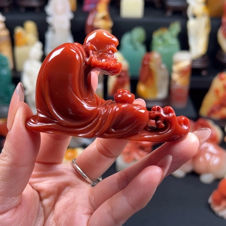 寿山石老性芙蓉石