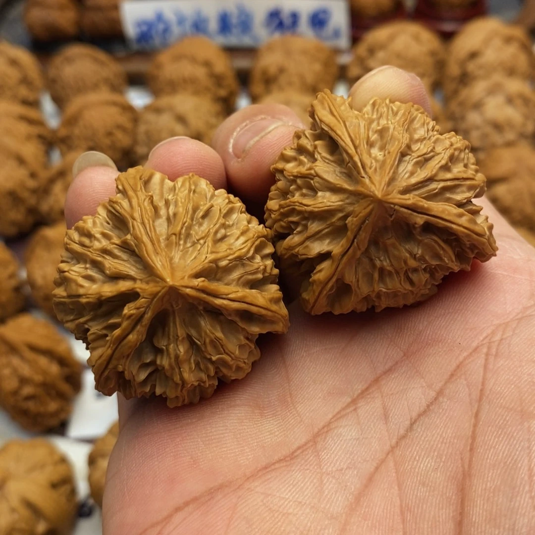 文玩核桃把件39尺 玉麒麟奔 73