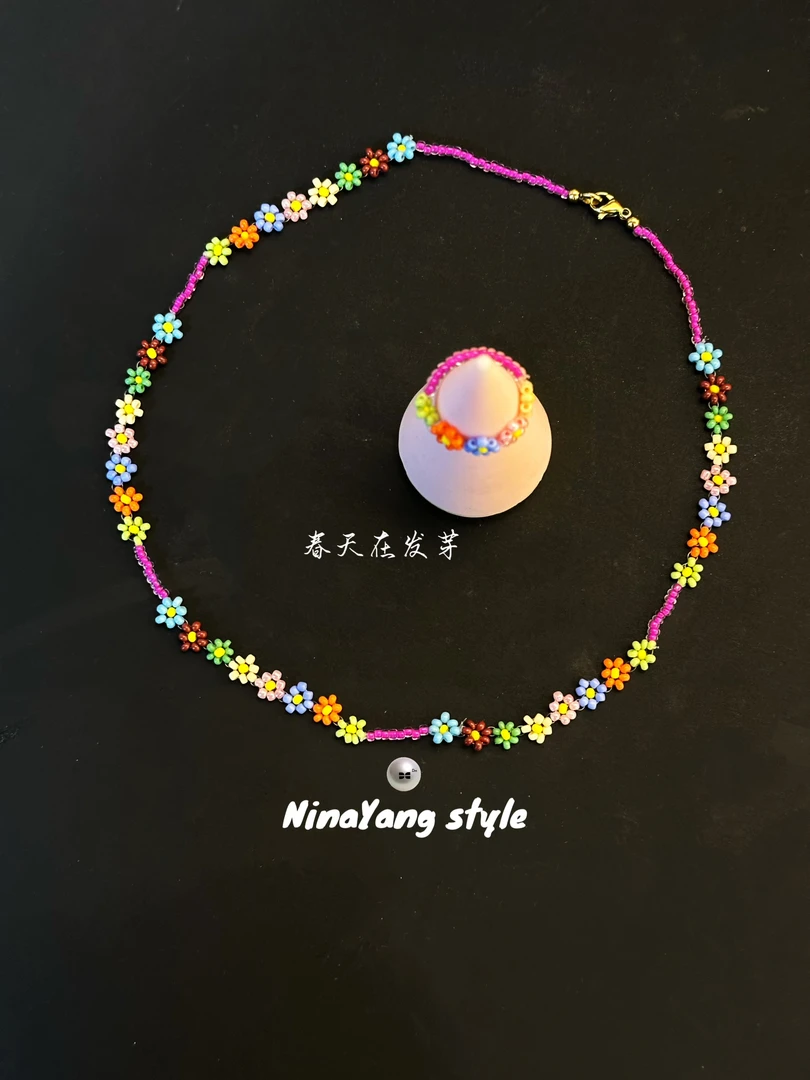 雲涌之丽 钛钢仿水晶项链 【春天再发芽】DMN0830锁骨链颈链饰品