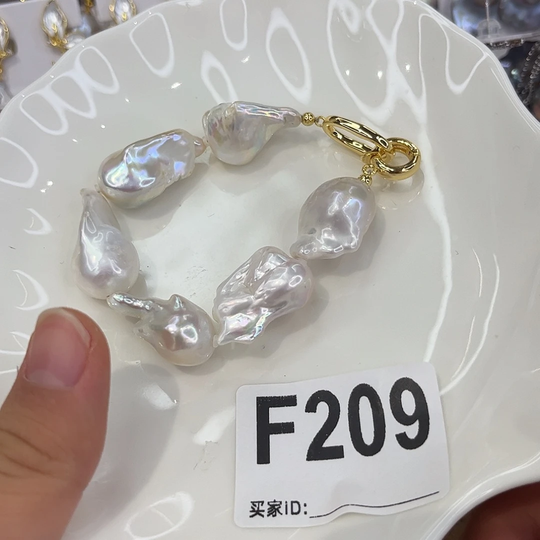 淡水珍珠耳饰合金