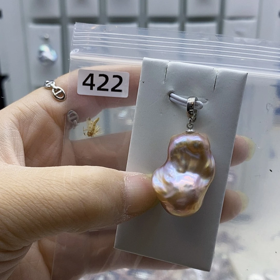 吊坠(不含链)合金淡水珍珠