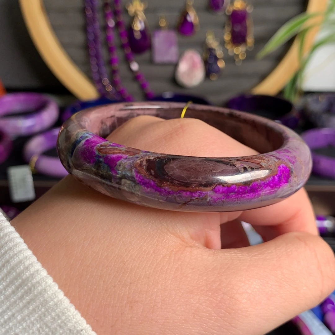 苏纪石（舒俱来）未镶嵌手镯