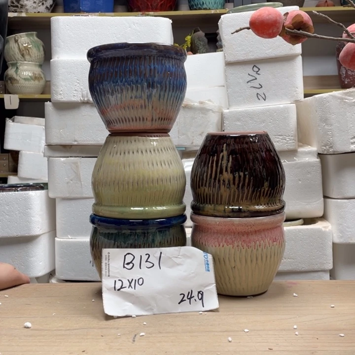 粗陶多肉花盆微瑕131