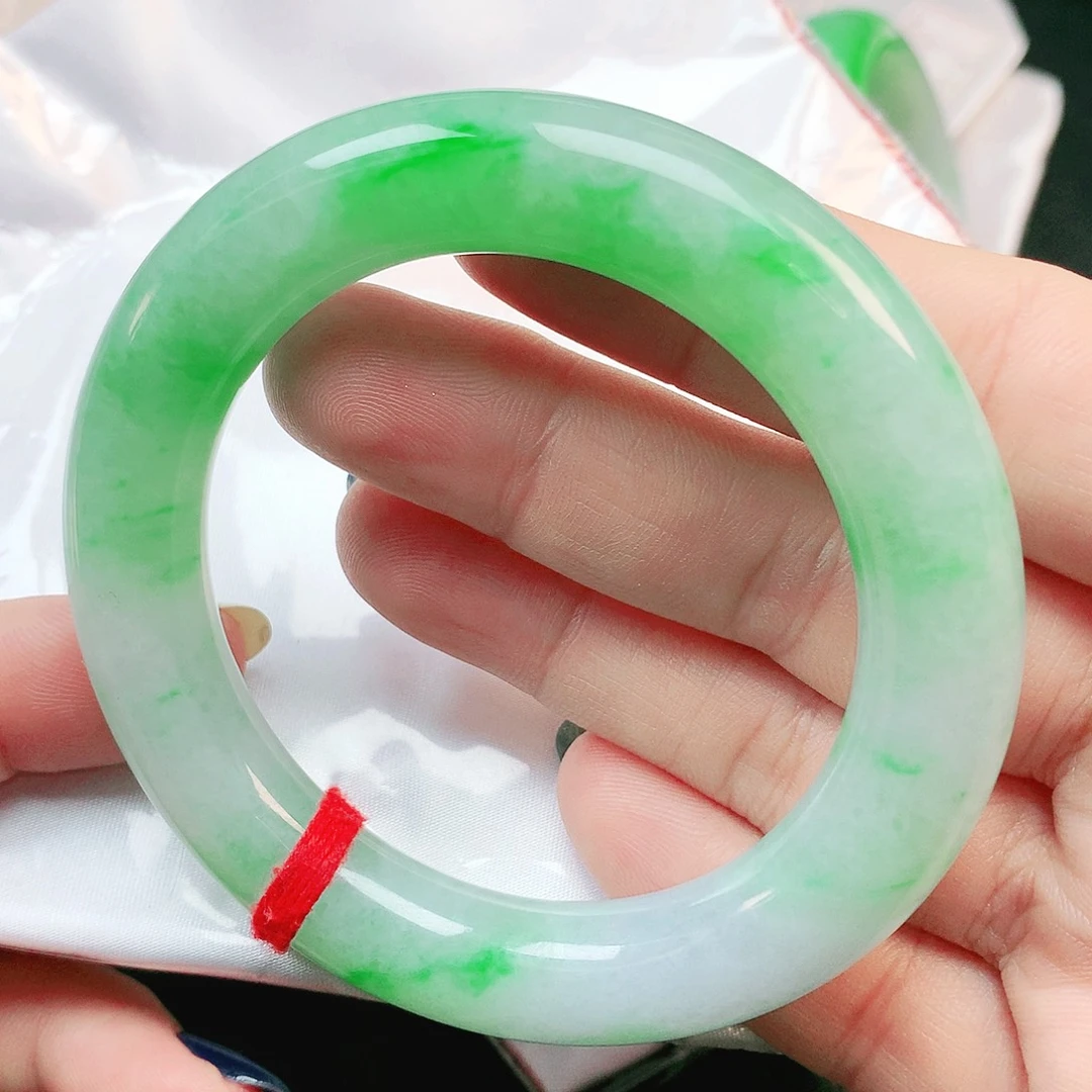 未镶嵌手镯翡翠圆条2774