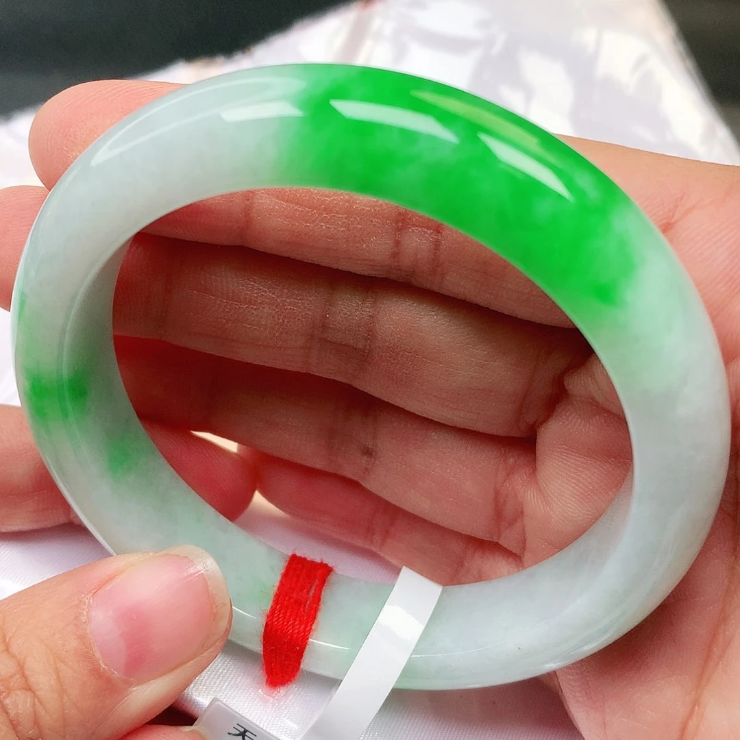未镶嵌手镯翡翠翡翠A货手镯108号