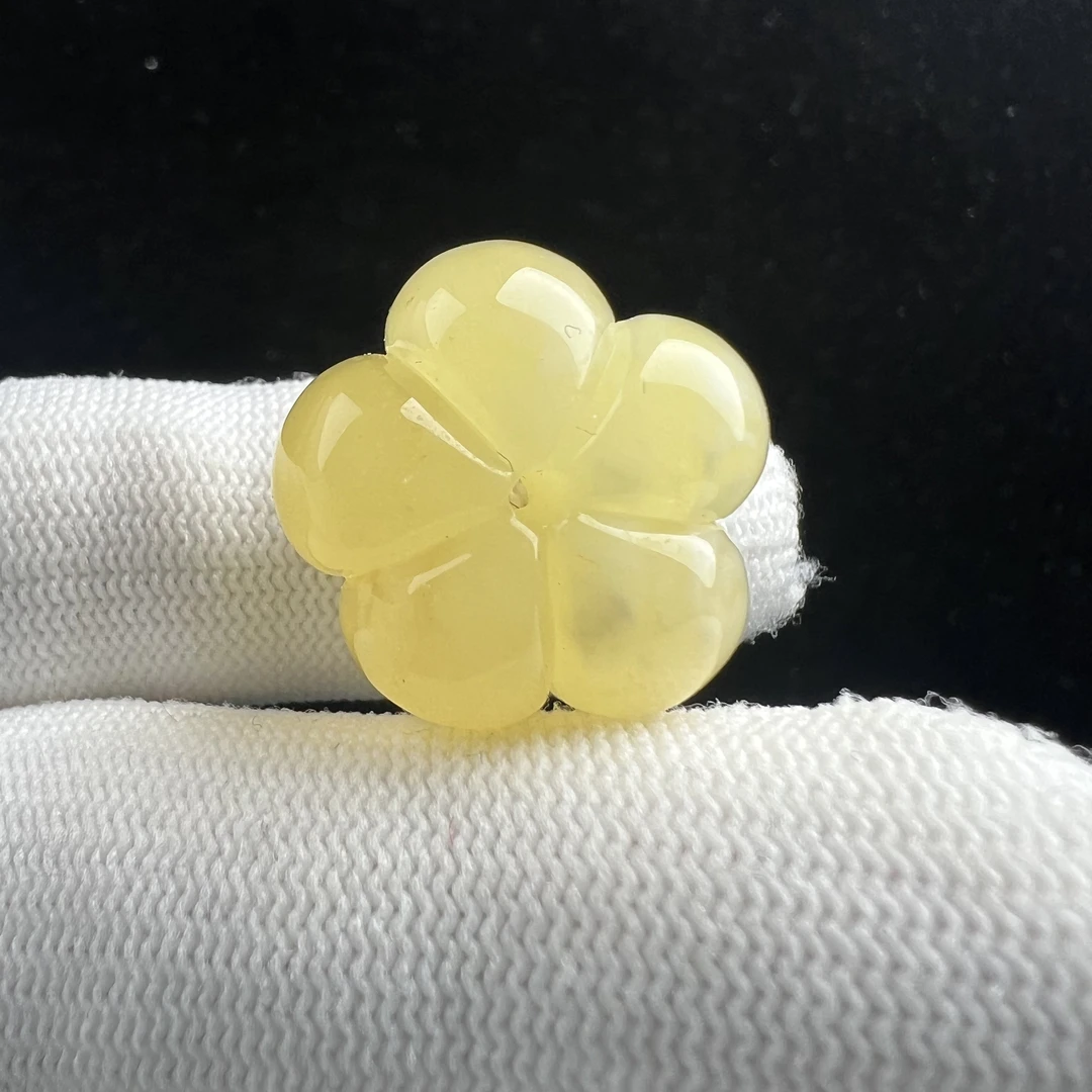 M2338天然蜜蜡 雕刻南瓜21×13mm天然原矿