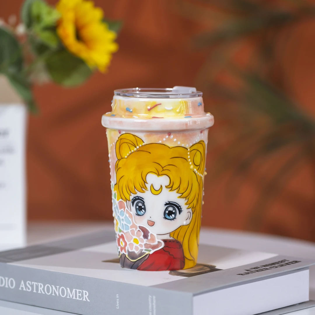 景德镇手工手绘文创陶瓷杯