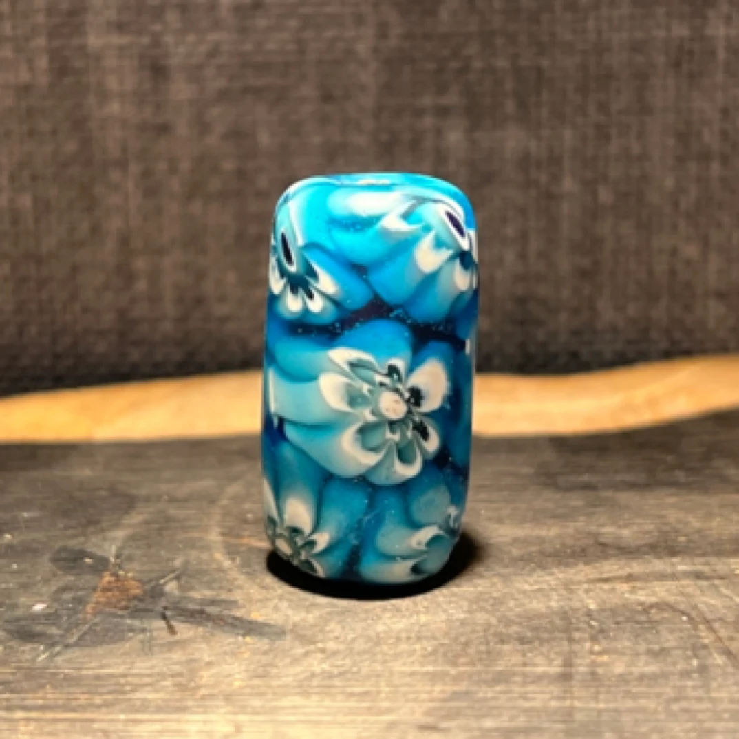 千朵花琉璃纯手工绘制