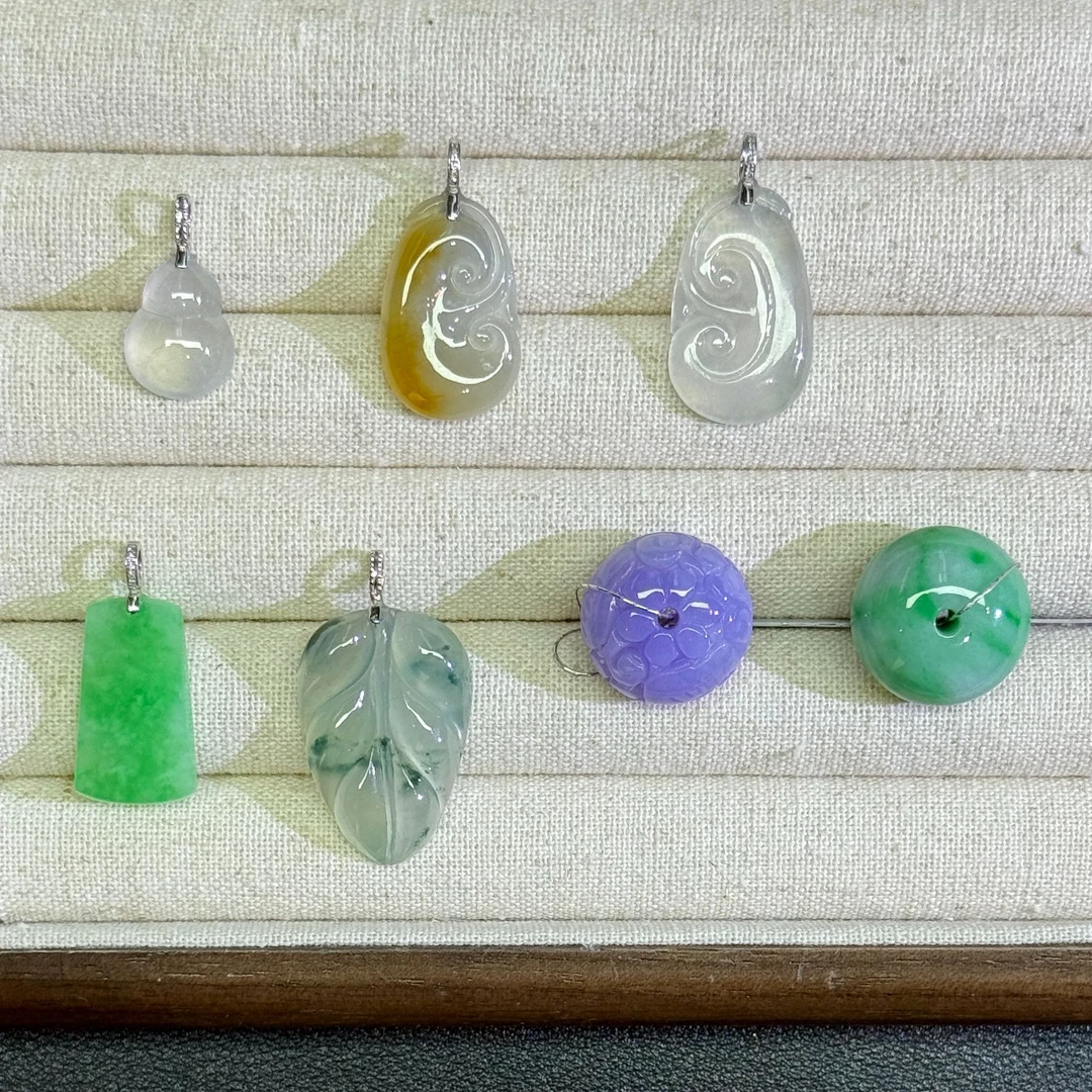 翡翠吊坠1件-多样性发货只发一件-QB27-BK|CXQ21