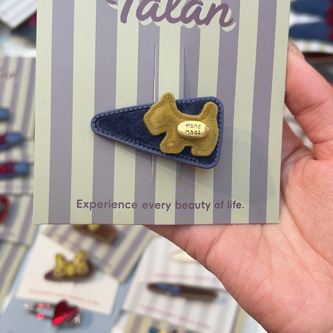 布艺铁合金鸭夹小