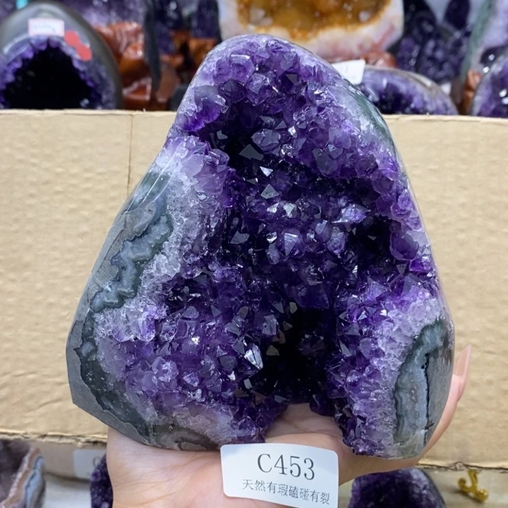 未镶嵌大型摆件（非配饰）紫晶