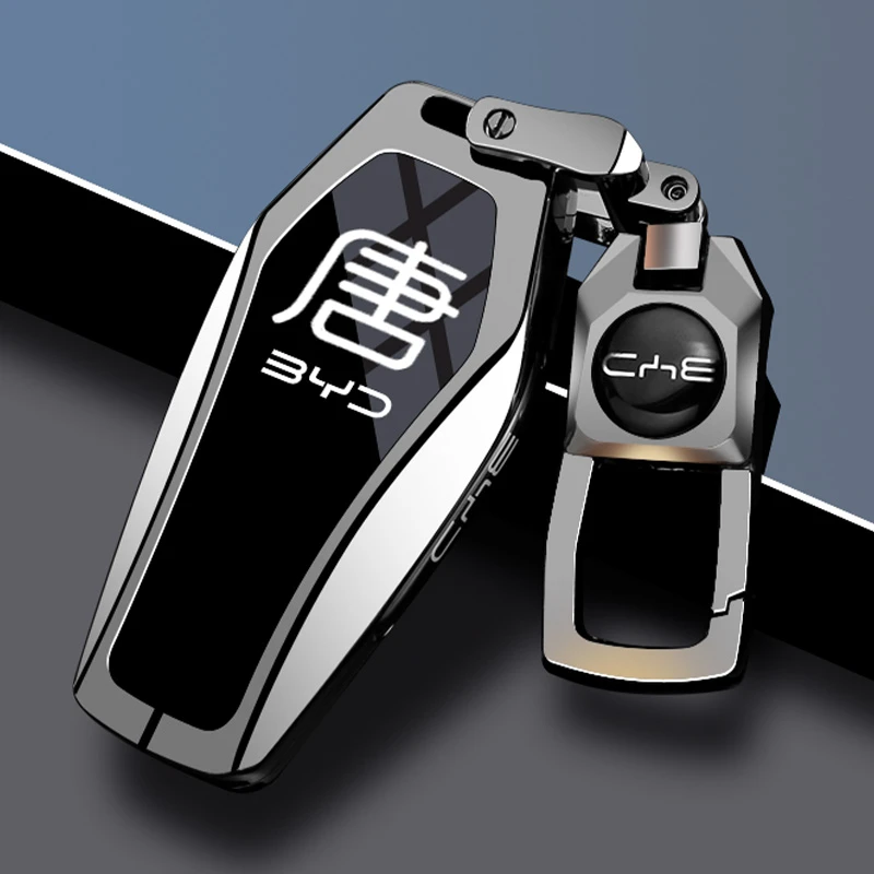 2025款比亚迪唐l钥匙套DM金属壳22-25款唐dmi新能源ev扣车内用品