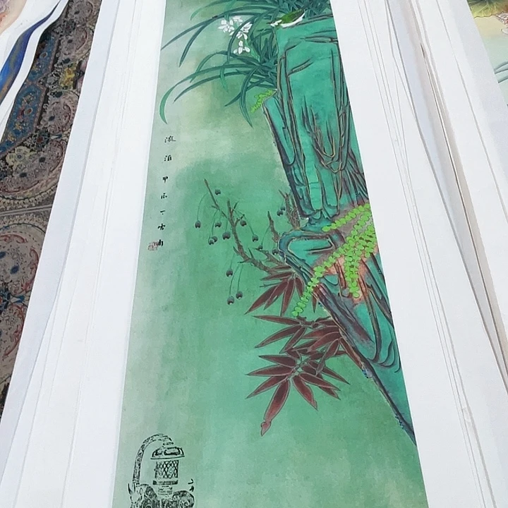 国画书画描金拓染金石传拓手写