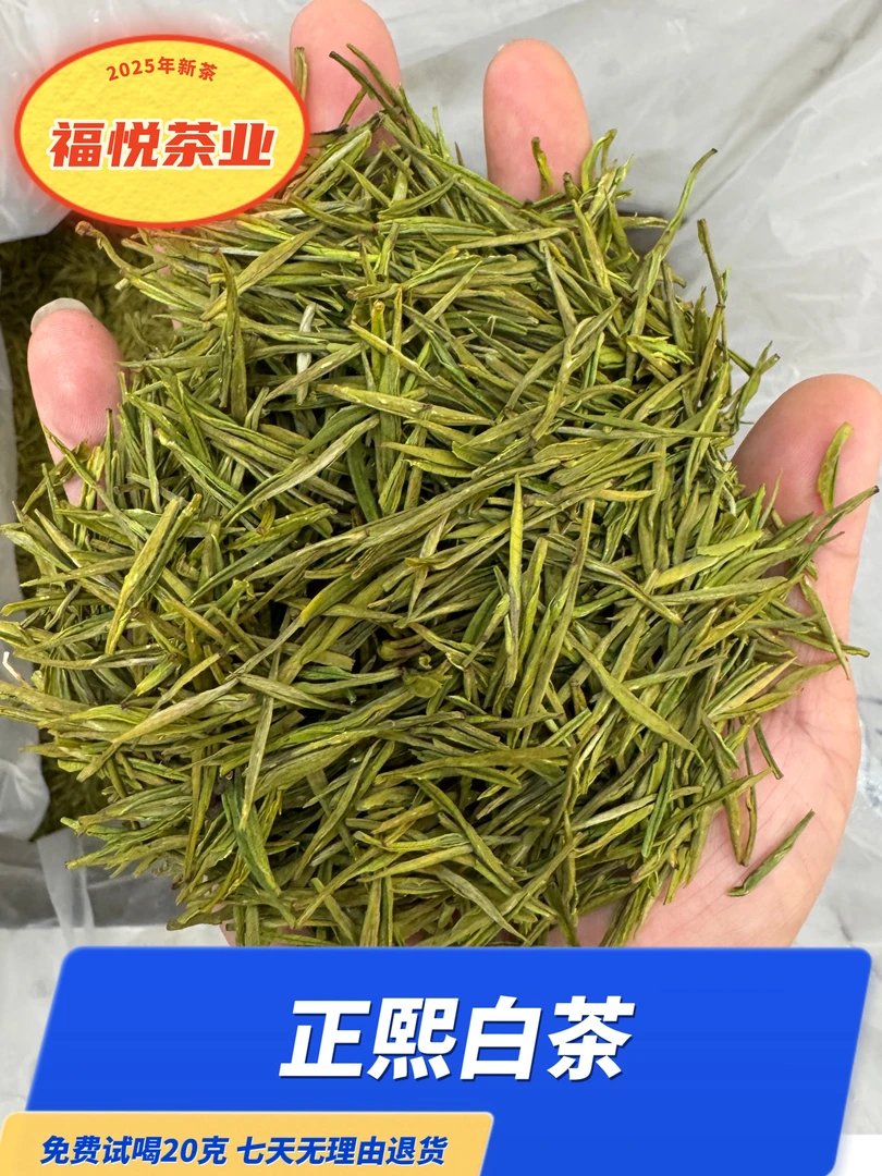 明前新茶白茶高山绿茶豆香兰花香珍稀茶叶