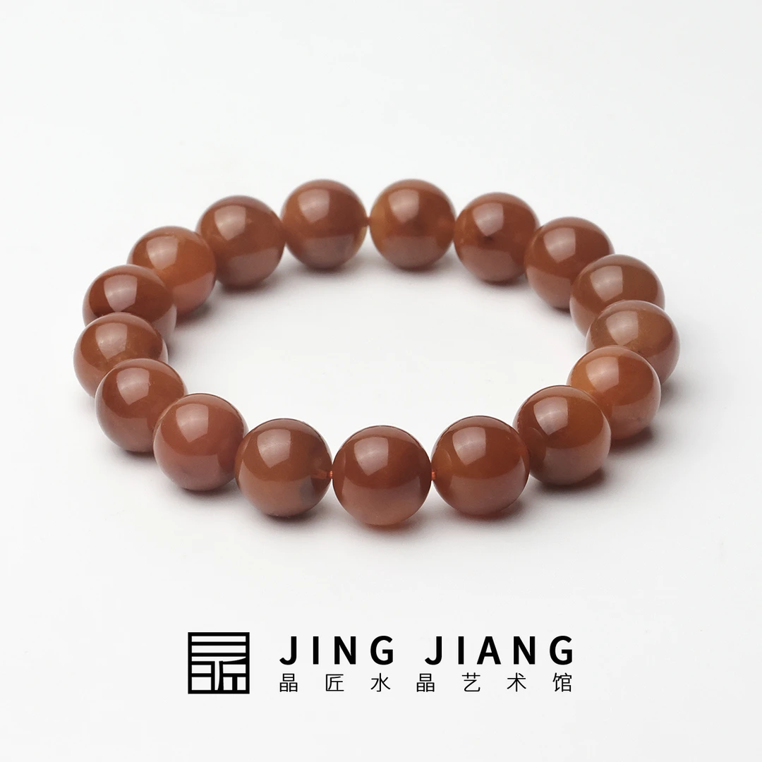 晶匠红兔毛手串11mm+  多样性发一  简约精选