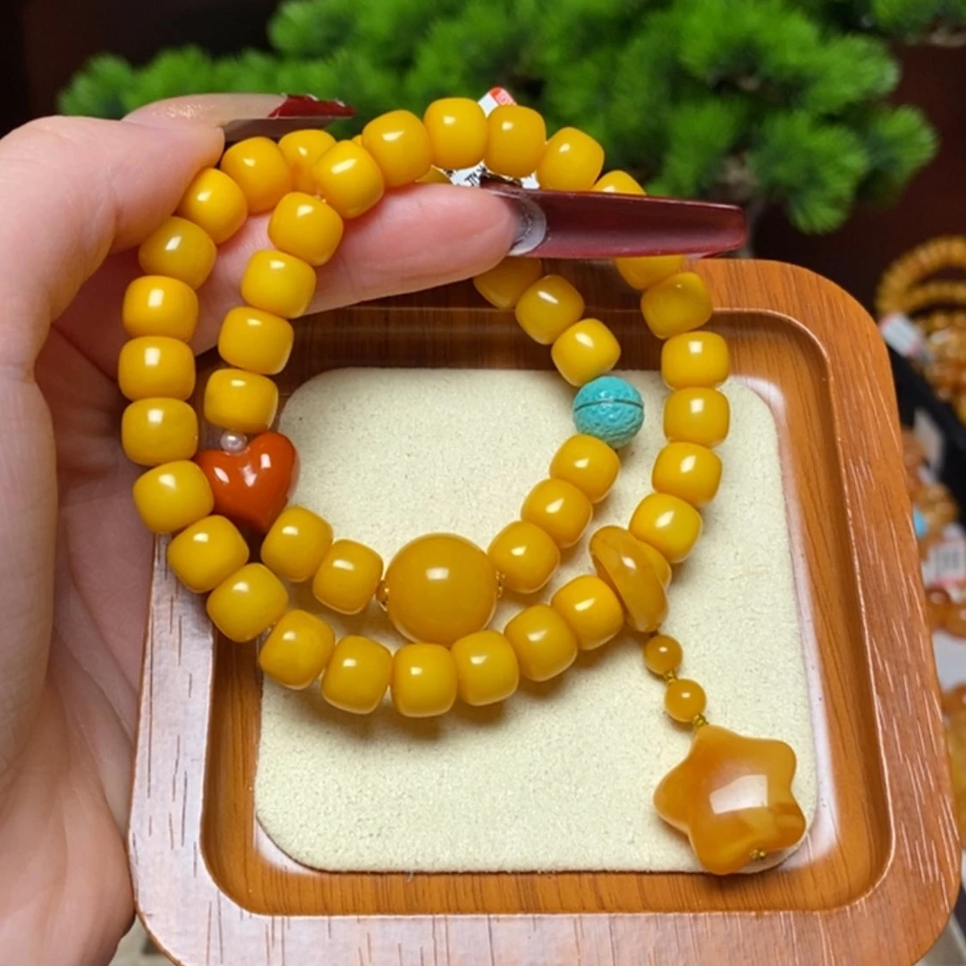 【闪购商品】手链蜜蜡未镶嵌手串