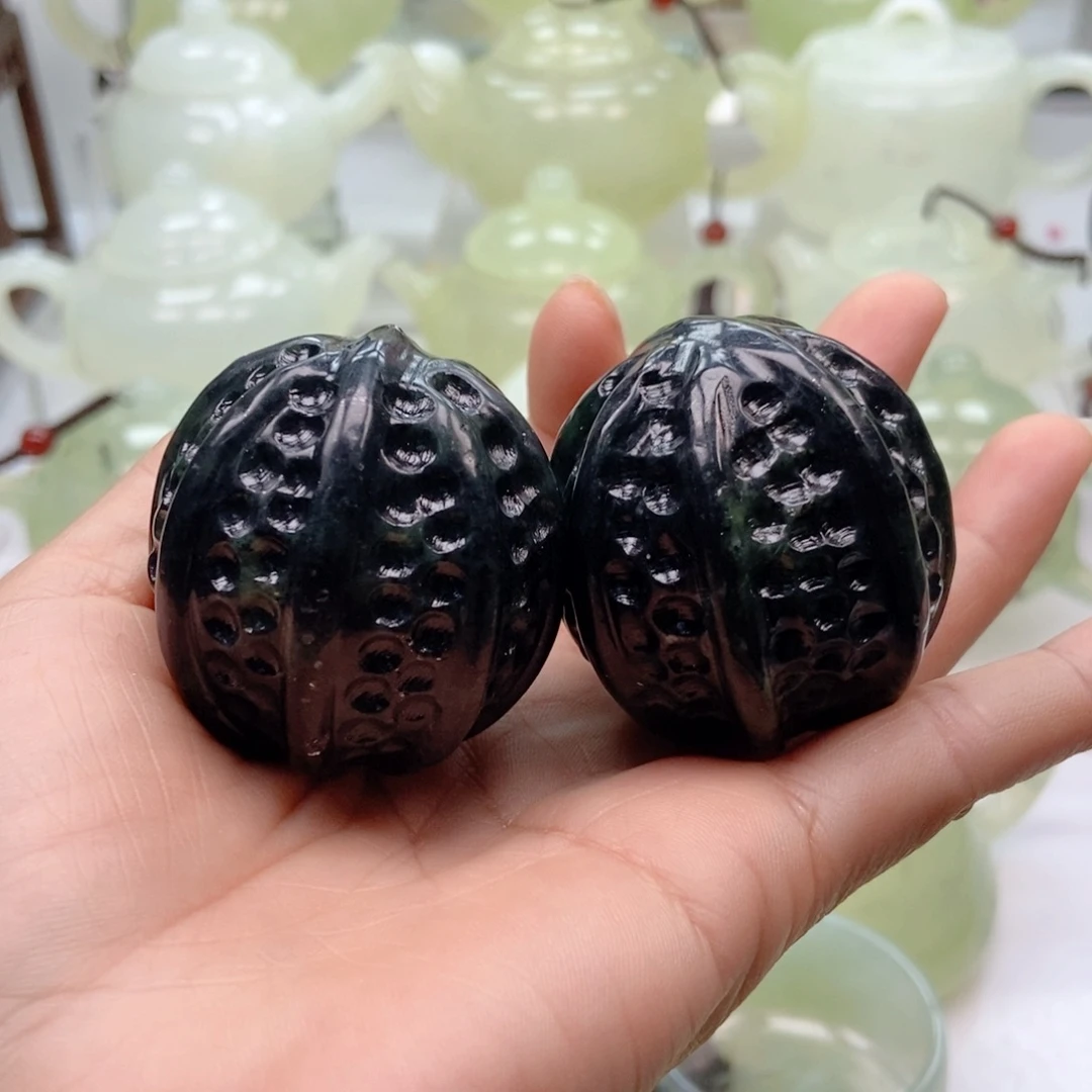 蛇纹石玉未镶嵌手把