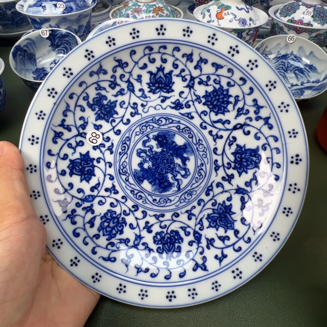 景德镇纯手工纯手绘茶具木木68