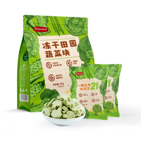 冻干田园蔬菜块 210g(15g*14)