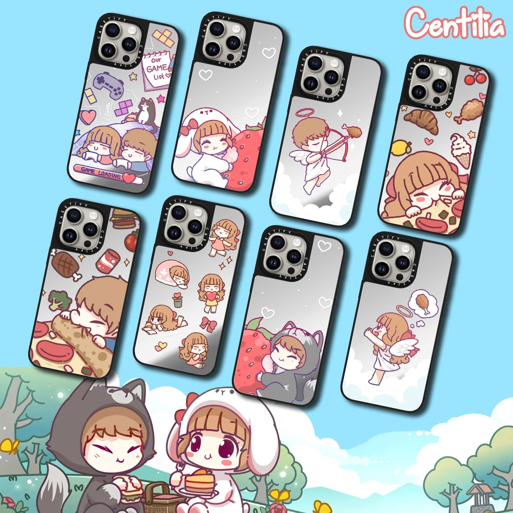 casetify 小女孩小男孩手机壳适用iPhone16/15/14/13/ProMax