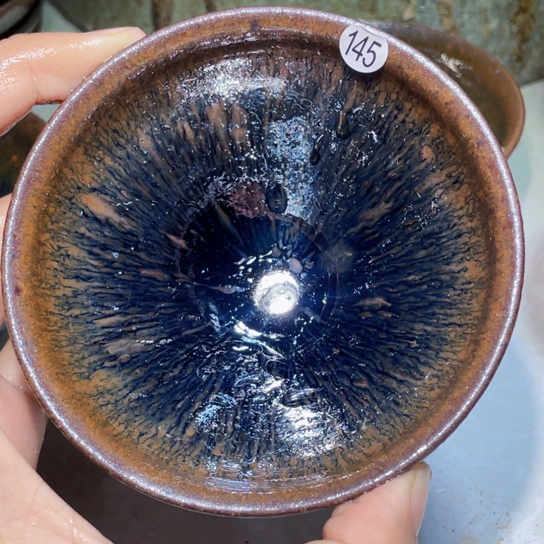 茶盏龙窑柴烧建盏145