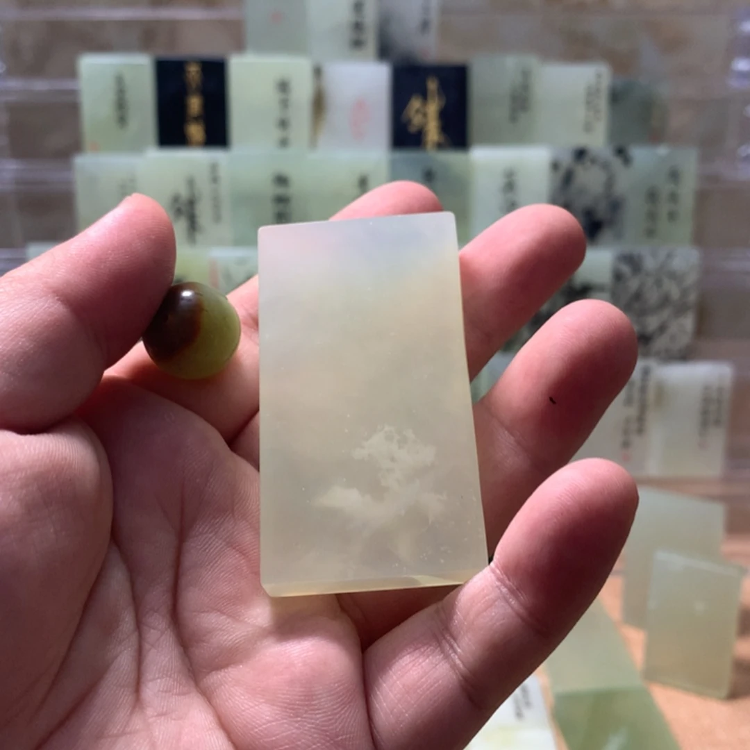 蛇纹石玉合金颈饰