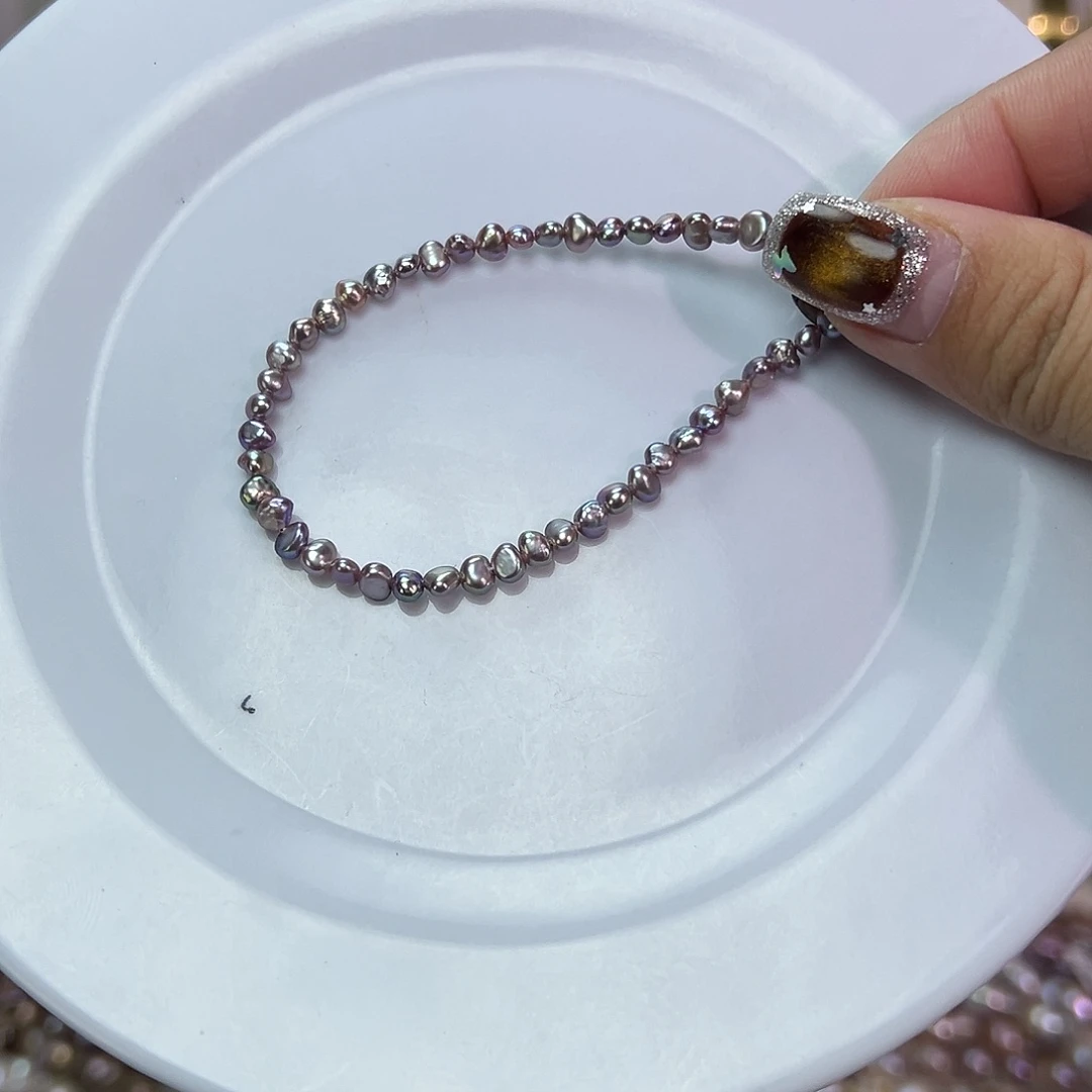 淡水珍珠手绳钛钢