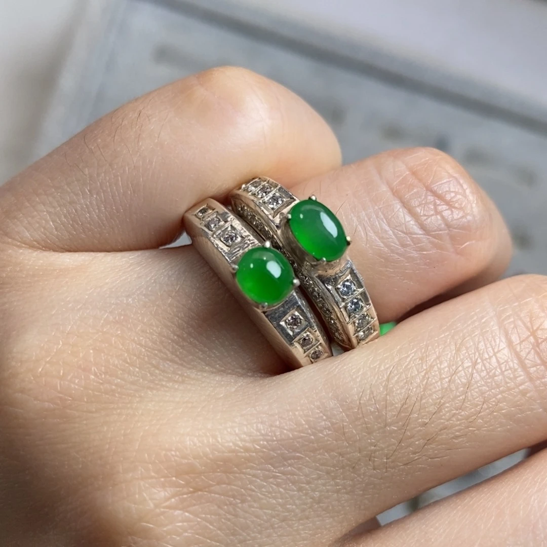 定制翡翠未镶嵌缅甸天然翡翠a货