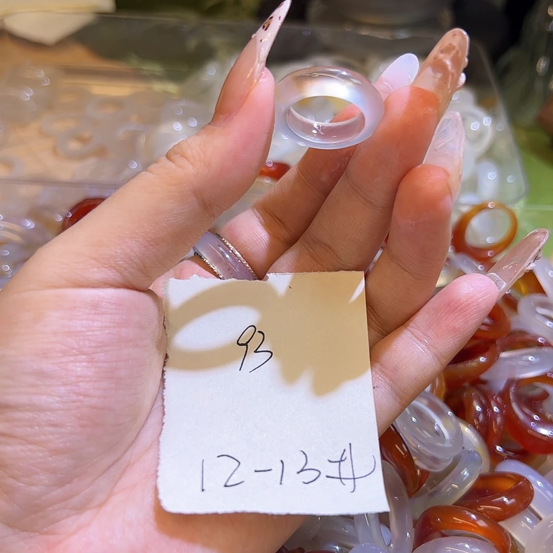 未镶嵌戒指玛瑙/玉髓