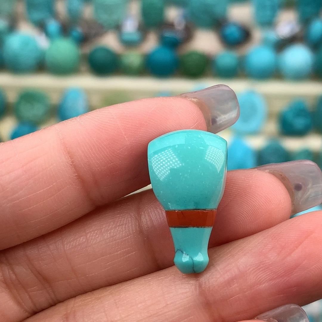 绿松石未镶嵌珠宝奇石11.5