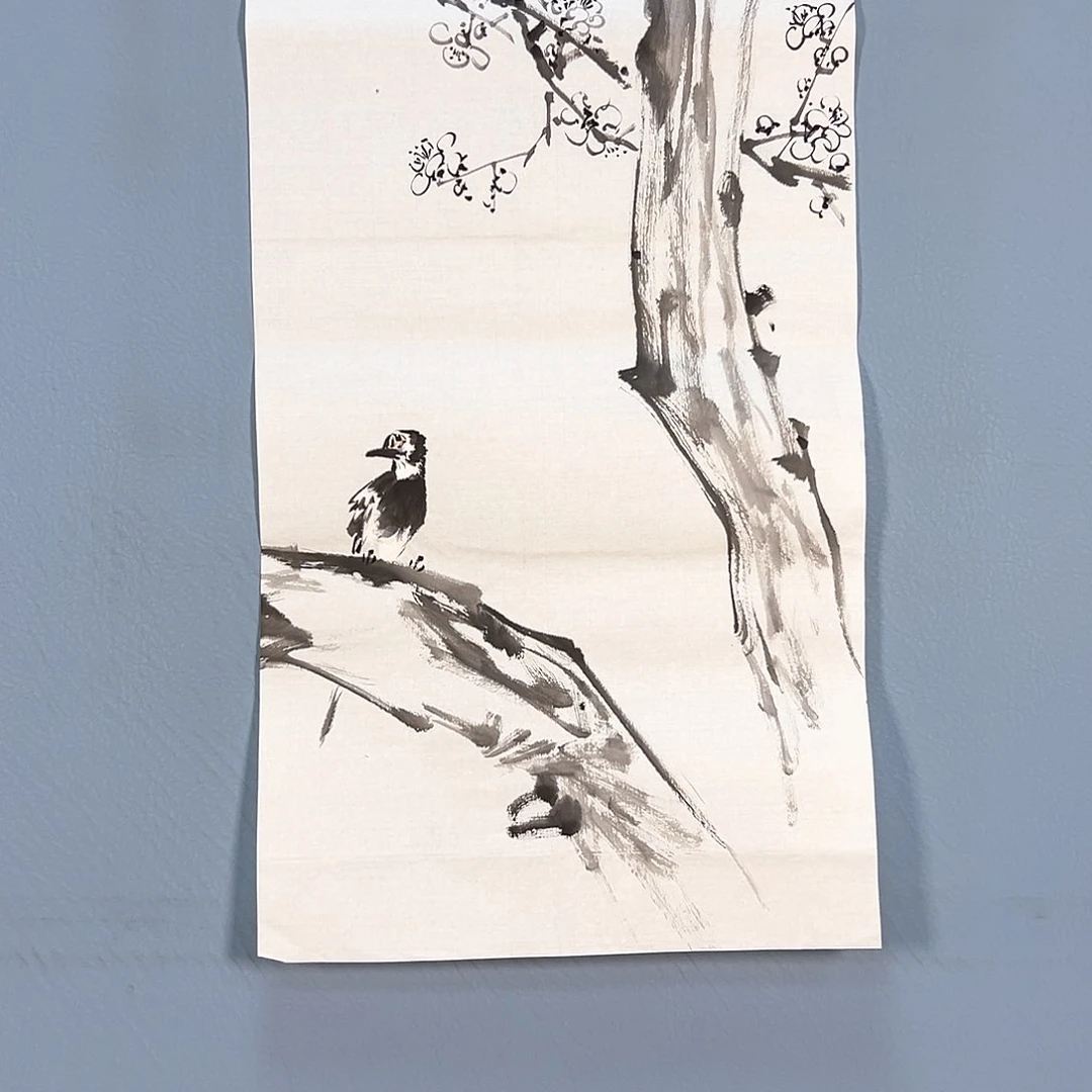 国画764 花鸟和蝴蝶是同一