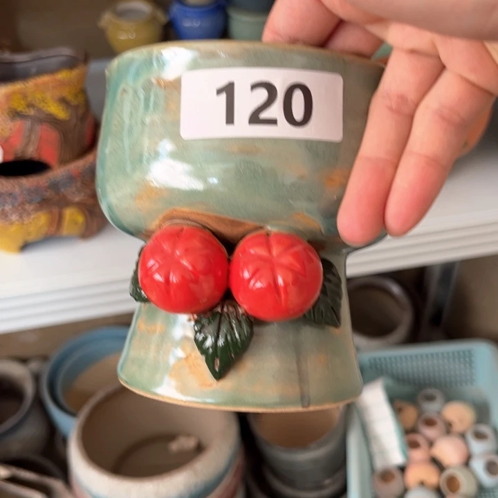 紫砂花盆粗陶材质多肉花盆