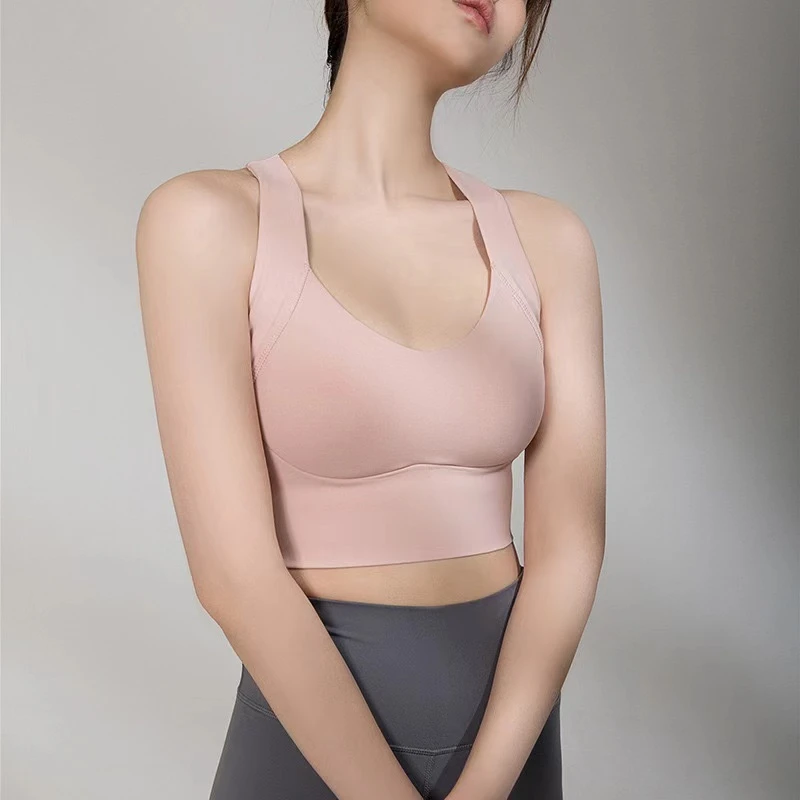 瑜伽服美背运动舒适训练外穿裸感无痕高强度高弹女士