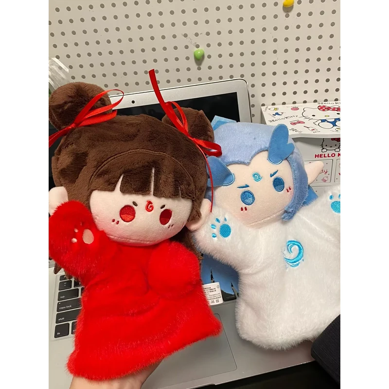 【00和猫】哪吒闹海周边哪吒手偶敖丙公仔毛绒玩具布娃娃创