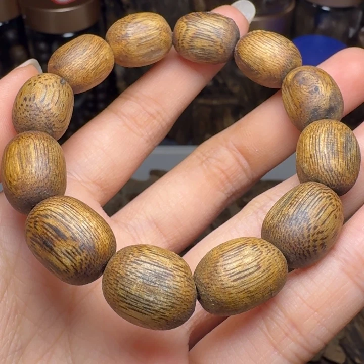 木海南白棋枣珠单圈12克