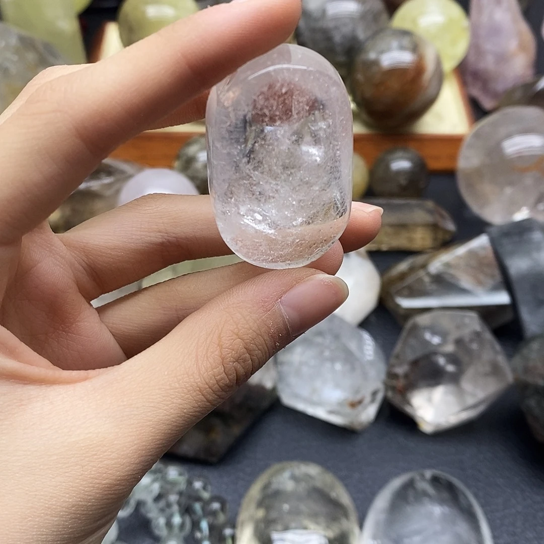 未镶嵌珠宝半成品水晶124水晶石