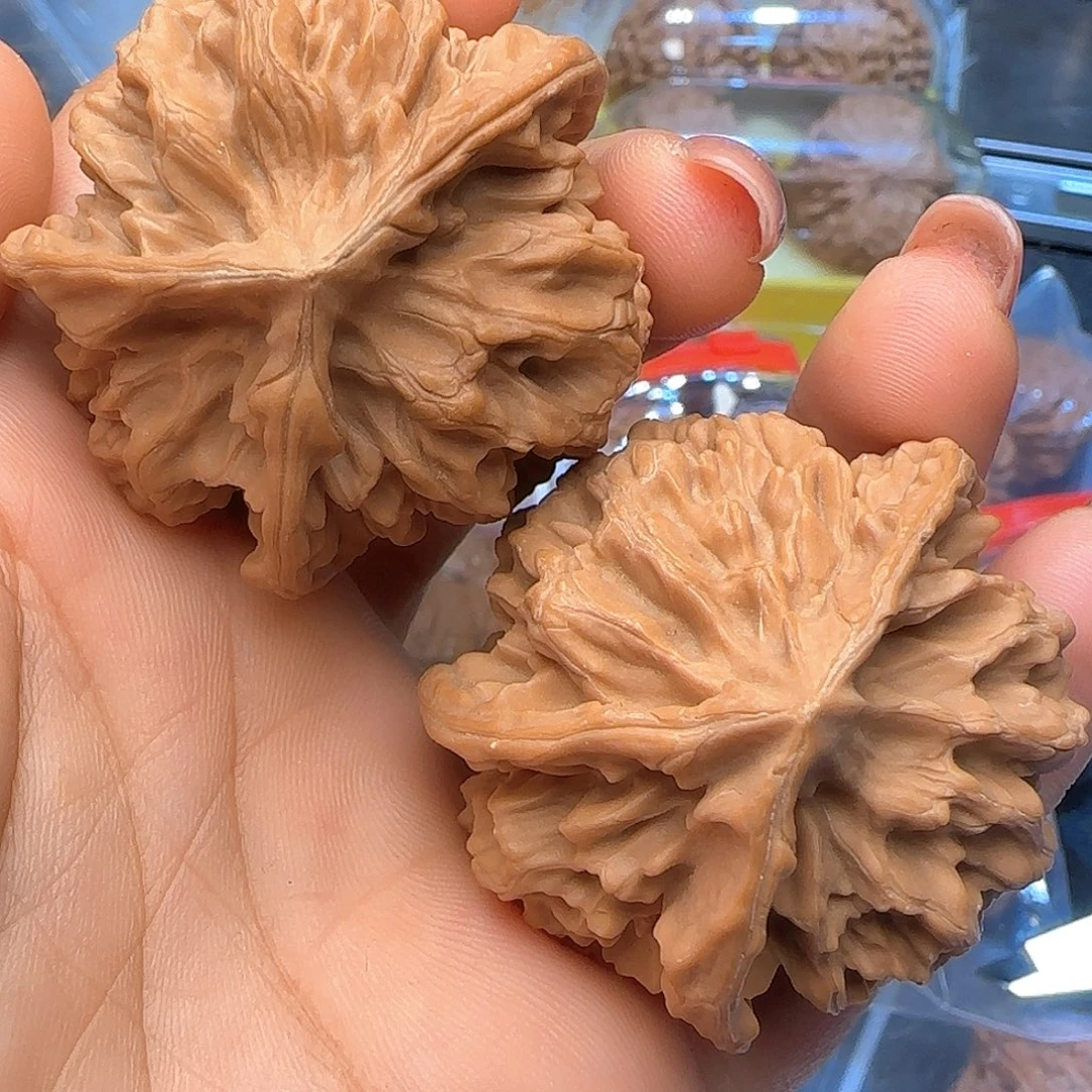 吊坠文玩核桃43秦王三棱全