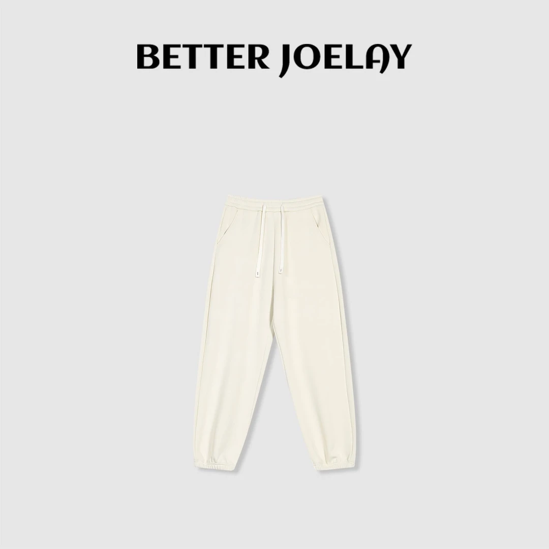 BETTER JOELAY-加绒【悠闲山谷】休闲风直筒裤子宽松百搭KKH2505