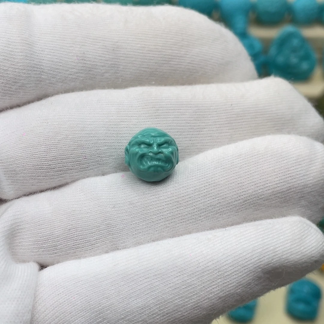 绿松石未镶嵌颈饰卡10.6