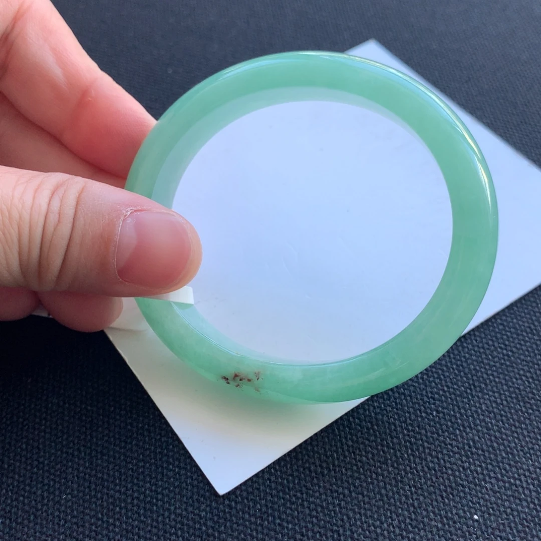 翡翠未镶嵌手镯19号53贵