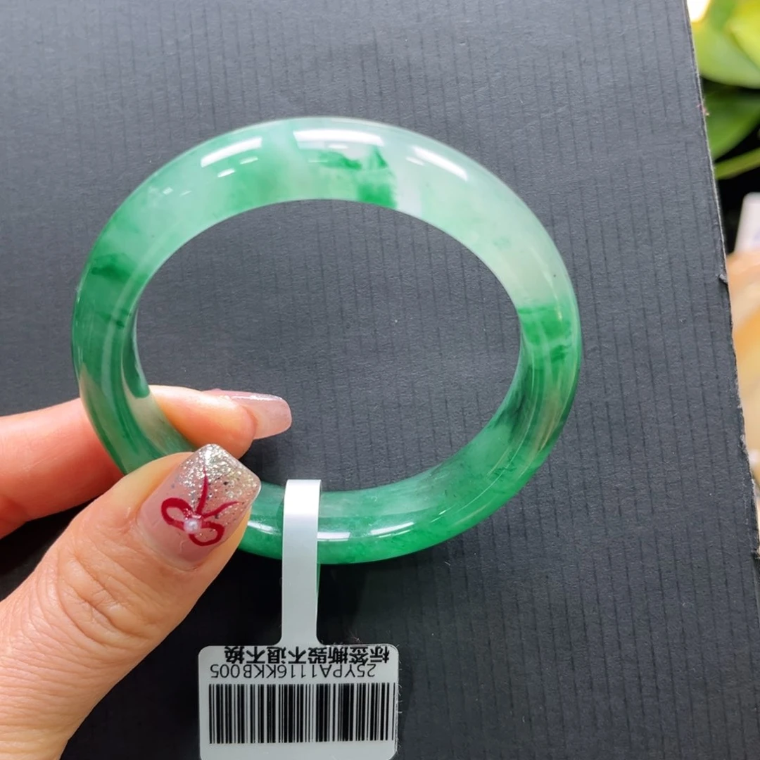 石英质玉手镯未镶嵌➕艳艳54.3