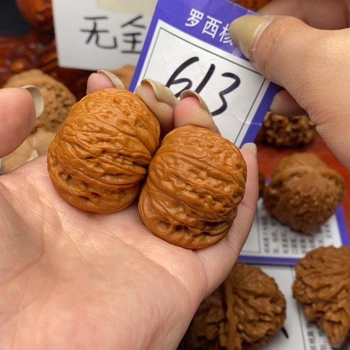 桃核把件39全品铁锤613号牌