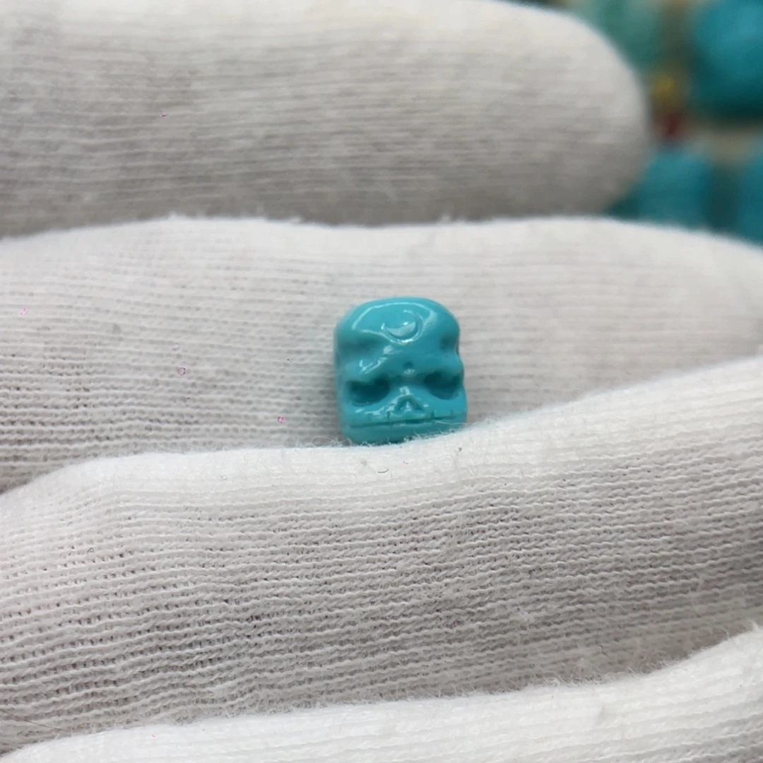 绿松石未镶嵌颈饰卡7.7-9-8