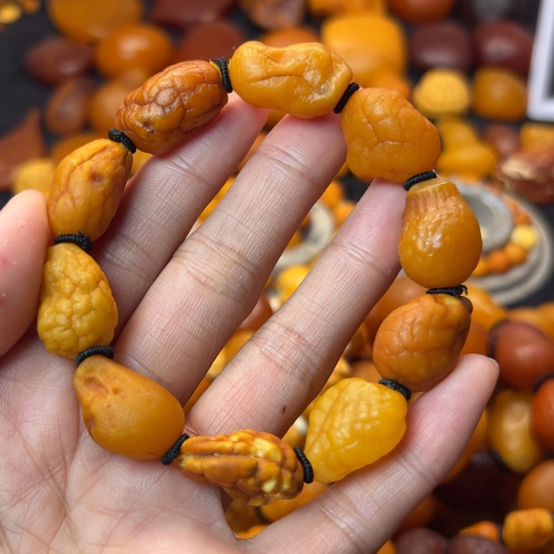 琥珀裸石未镶嵌天然蜜蜡